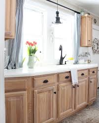 The Fresh Made Farmhouse On Instagram Here It Is I Can T Get Over How Much I M Hickory Kitchen Cabinets Rustic Farmhouse Kitchen Farmhouse Kitchen Cabinets