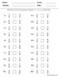 Free interactive exercises to practice online or download as pdf to print. Comparing Fractions Worksheets By Tia Fractions Worksheets Comparing Fractions Maths Worksheets Ks2