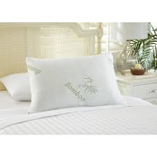 Sormag adjustable shredded memory foam pillows for sleeping (2 pack), bamboo cooling bed pillows neck support for back, stomach, side sleepers, king size. Modern Threads Bamboo Hypoallergenic Memory Foam King Pillow 5bmbmplg Grn Kg The Home Depot