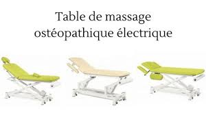 table de massage electrique table de massage mobilier medical massage