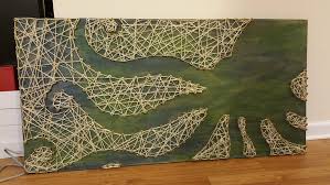 Which is great because it's a perfect way to add a personalized touch to your home. 27 Diy String Art Project Inspiration Hello Creative Family