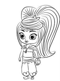 Set off fireworks to wish amer. Kids N Fun Com 15 Coloring Pages Of Shimmer And Shine
