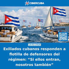 Exiliados cubanos responden a flotilla de defensores del régimen: “Si ellos entran, nosotros también” Te lo explicamos en los comentarios 👇 nid:320909
