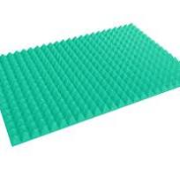 3 Inch Acoustic Foam Pyramid Style Panels - 13 Color Options - 12x12x3" 48  Panels (48 SF Per Case) / Charcoal