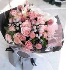 Pink Bouquet Pinterest Ashshila Flowers Bouquet Birthday Flowers Bouquet Happy Flowers