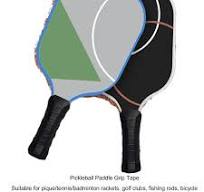 Vispinvo Pickleball Paddle Grip Tape 3-Pack - Sweat Absorbing Anti-Slip  Overgrip With Raised Ridge