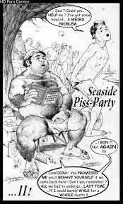 Seaside Piss-Party 2 comic porn | HD Porn Comics