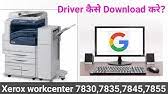 Make sure you download the original printer drivers on. Install Xerox Workcenter 7830 7835 7845 7855 Network Printer By Ip Address Install Ps Driver Youtube