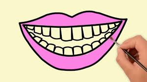 Teeth Coloring Pages How To Draw Teeth With Coloring Page For Kids Coloring Pages Teeth Drawing Drawings