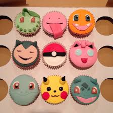 Fondant Pokemon Cupcakes Pokemon Cake Pokemon Cupcakes Pokemon Birthday