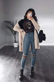 Basics Of Grunge Style And Modern Interpretation Cute Outfits Winter Fashion Outfits Edgy Outfits