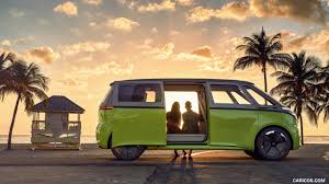 2017 Volkswagen I D Buzz Concept Side Hd Wallpaper 7