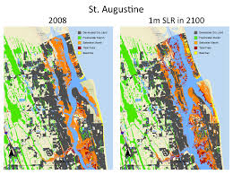 Maps Planning For Sea Level Rise In The Matanzas Basin