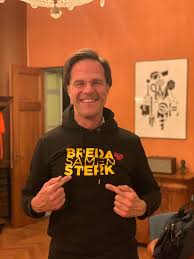 A page for describing creator: Premier Mark Rutte Fietst Naar Corona Overleg Met Hoody Uit Breda Breda Bndestem Nl