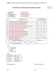 Check spelling or type a new query. Contoh Instrumen Evaluasi Calon Kepala Sekolah Terhadap Guru