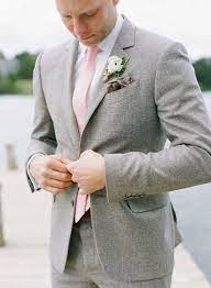 Browse modern styles right for both of you. Disney Princess Themed Fairytale Wedding Pink Tie Groom Grey Suit Wedding Gray Groomsmen Suits Groomsmen Grey