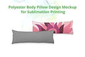 Body Pillow Cover Design Mock Up Psd Mockup Free Mockups Psd Pillow Cover Design Body Pillow Covers Body Pillow