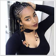 It's certainly cool enough to just let those two braided strands hang. 101 Chic And Trendy Tribal Braids For Your Inner Goddess