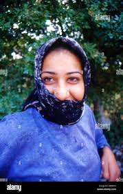 kurdish woman model Stock Photo