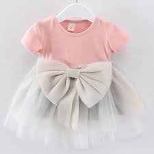 Rayeshop Toddler Kid Baby Girls Solid Bow Paillette Dress Tulle Tutu Princess Party Dress Reference Size Chart