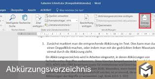 Maybe you would like to learn more about one of these? Ein Abkurzungsverzeichnis Fur Die Masterarbeit