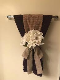 This Method Will Look Fantastic Full Bathroom Ideas Bathroom Towel Decor Decorative Towels Bathroom Decor