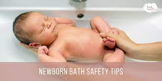 Babies, especially young babies, don't need to bath everyday. Newborn Bath Safety Tips Hush Little Baby Newborn Care Baby Nurse