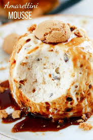 Amarettini Mousse Mit Rum Espresso Karamell Rezept Amarettini Karamell Sauce Einfacher Nachtisch