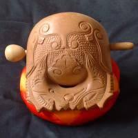 A Chinese Wooden Fish Used In Buddhist Recitations Wooden Fish Chinese History Wooden