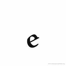 Calligraphy Alphabet Lowercase E Calligraphy Alphabet E Calligraphy Lettering Alphabet There also seem to be some miniature letters, namely ḥā', mīm and hā' (?).