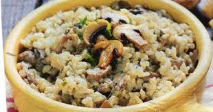 Risotto Cremeux Au Bouillon De Legumes Recette Recette Risotto Recettes De Cuisine Risotto Champignons