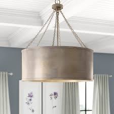 Joss Main 6 Light Shaded Drum Chandelier Reviews Wayfair