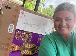 Finding Mini Inferno Skeletons and Wolf Dogs in Frankfort, IL for Halloween