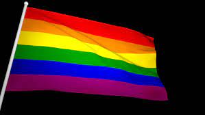 Hot pink (sex), red, (life), orange the darkside of the rainbow, a place to be gay…a place to be goth. Shutterstock