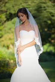 Alencon Lace Veil Fingertip Veil Re Embroidered Lace Veil Etsy In 2021 Wedding Veils Lace Wedding Dresses Lace Tulle Wedding Veil