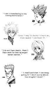 Lessons I Learn From The Main Characters Of Hxh Hunter X Hunter Hunter Anime Hunter Quote