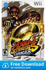 Download Mario Strikers Charged Nintendo Wii Wii Isos Rom Wii Games Wii Mario