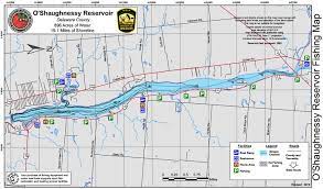 It lies between state route 257 and state route 745. O Shaughnessy Reservoir Ohio Fishing Premier Angler