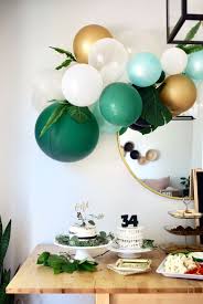 First Birthday Decor Child S Birthday Decor Balloons Tropical Jungle Natural Birthday Decorations Birthday Decorations Kids Kids Birthday Decorations Diy