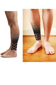 Mock Up Leg Tattoos Geometric Tattoos Men Tribal Forearm Tattoos