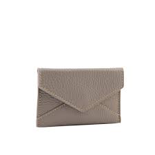 Quality gunmetal color brushed business card holder. Business Card Holder Del Giudice Roma