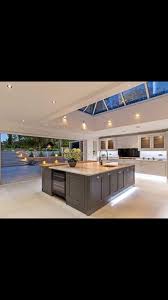Check spelling or type a new query. This Looks Like It S From A House With Two Kitchens Open Plan Kitchen Living Room Modern Kitchen Lighting Kitchen Diner Extension