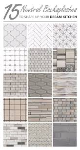 Arabesque Elongated Hexagon And Penny Tiles These Neutral Backsplashes Are An Instant Win In Any Kitch Neutral Backsplash Home Remodeling Kitchen Renovation