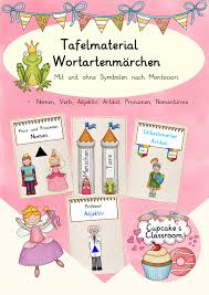 Wortartenmarchen Tafelmaterial Wortarten Unterrichtsmaterial In Den Fachern Daz Daf Deutsch In 2020 Wortarten Adjektive Deutsche Schule