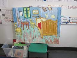 La chambre de van gogh par les cp ce1. La Chambre De Vincent Une Instit De Plus