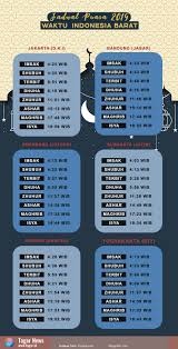 Hari raya haji (tentative date) national holiday: Jadwal Puasa 2019 Waktu Indonesia Barat