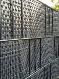 Zaunblende Fur Zaune Rattan In 2020 Zaun Zaun Sichtschutz Gitterzaun