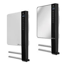 Electric wall heaters also come with the added benefit of being quick, easy, and cheaper to install than traditional heating. Buy Radialight Windy Italian Electric Bathroom Fan Heater With Towel Rail Timer Wall Mounted Energy Saving