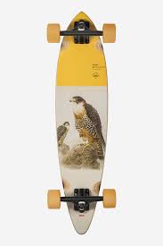 Custom Pintail Drop Through Longboard Deck With Sapele Bottom