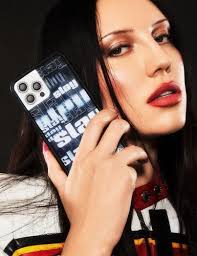 Funda Para iPhone 12 Pro Max Blanco Negro Modern Selfie Plat